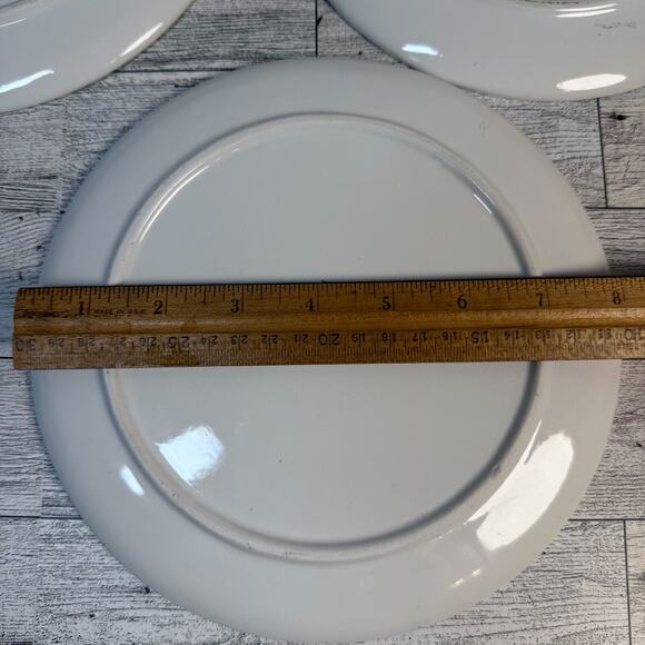 3 Blue Brrrr Snowman Salad Plate by Gibson Designs, Warm Wishes, Christmas - Picture 5 of 6